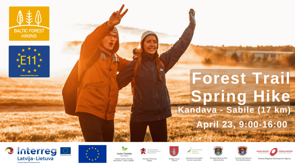 Mežtakas pavasara pārgājiens: Kandava - Sabile 23.04.2022, Latvija